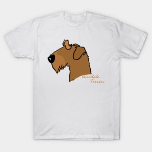 Airedale Terrier silhouette T-Shirt